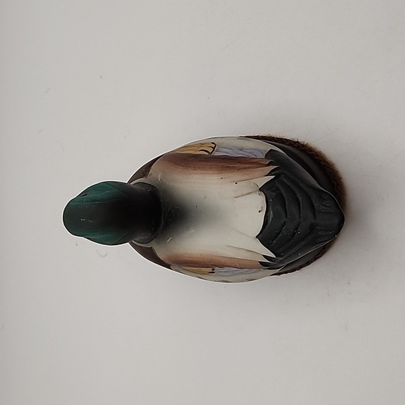Vintage Ceramic Mallard Duck Shoe Brush/Buffer - Picture 5 of 8